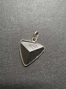Black Triangle Pendant