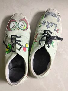 Hand-Painted Sneakers