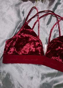 Victoria&#39;s Secret Velvet Bralette