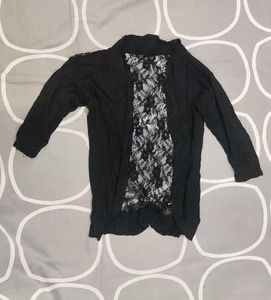 Lace Detail Cardigan