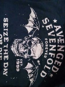 Goth Black Oversized Full Sleeve Pullover Tee