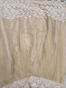 Elegant Embellished Lehanga With Unstitched Blouse