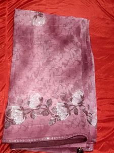 Elegant Mauve Saree