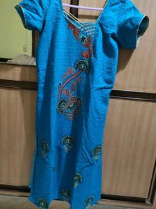 Elegant Blue Kurta Suit