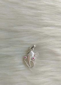 Pure Silver Ganesha Pendant