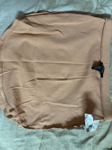 Nude Pencil Skirt From Forever 21