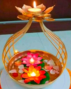One Piece Floating Diya Urli