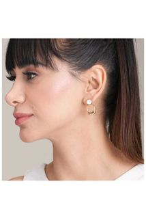 palmonas Gold Drop Earrings