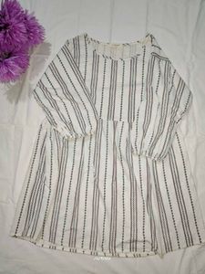 Striped Babydoll Dress