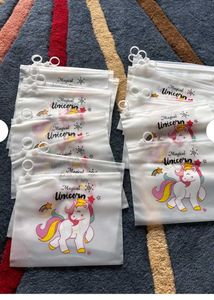Unicorn Stationary Pouch 🦄💗🍓