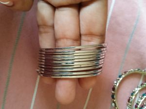 16 Oxidized Bangles