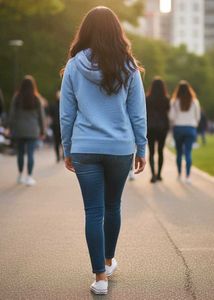 New Imported Nike Hoodie - Blue