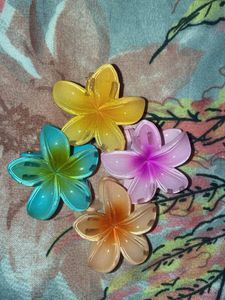 Flower Hair Clips