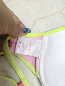 Color Block Bikini Top