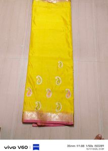 Elegant Yellow Saree