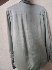 Sage Green Button-Down Shirt