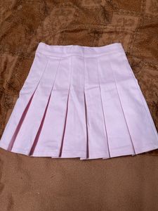 Baby Pink Skater Skirt