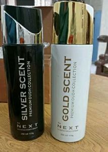 Next Care Gold & Silver Scent  Perfume Body Sprey