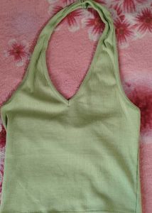 Brown Halter Top
