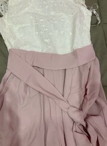 Forever New Rosie Lace Petite Tee Jumpsuit