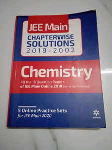 JEE Main Chapter Wise Solution 2019 -2002 Arihant Publication