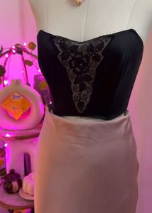 satin skirt