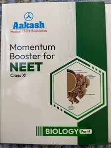 Aakash Momentum Booster (class 11&amp;12  ) Biology 🧬