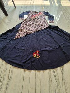 Beautiful Cotton Long Gown