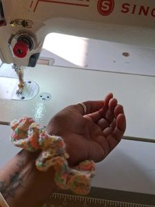 Handmade Crochet Scrunchie