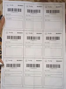 Freeup Delivery packets And Labels