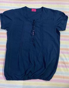 Navy Blue Top