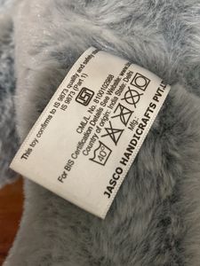 Gray Plush Teddy Bear