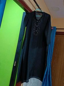 Elegant Black Kurta