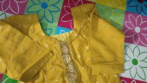 Yellow Kurta