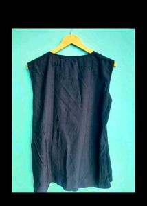 Blue Sleeveless Top