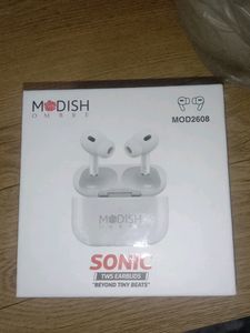 Sonic Branded Ear Buds Unused With Cover,Cable