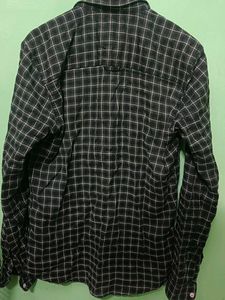 Green Checked Shirt For Men