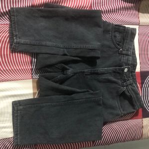 Black-charcoal Jeans