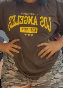 Brown Oversized T Shirt