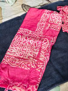 Pink Suit With Dupata And Pants