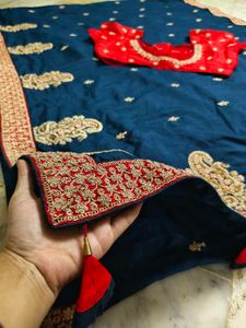 Very Beautiful 😍 Saree With Blouse Marvadi Sare