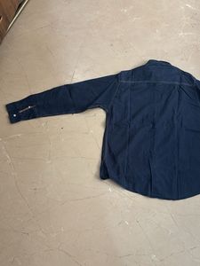 Navy Blue Casual Smart Shirt Full Sleeves