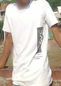 Cool White Graphic Tee