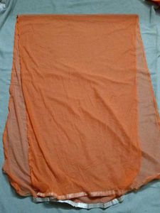 orange kurta set
