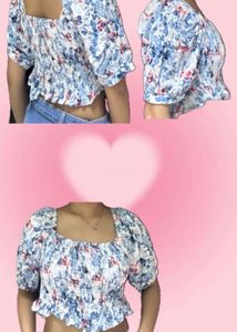 Floral Crop Top