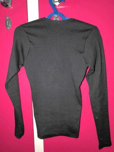 Black Long Sleeve Top