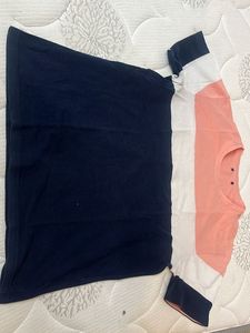 Color Block Crew Neck T-Shirt