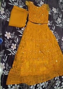 TURMERIC COLOR LAHANGA🥰