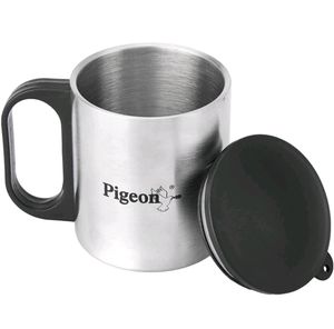 Stainless Steel Coffee Mug With Lid - 4