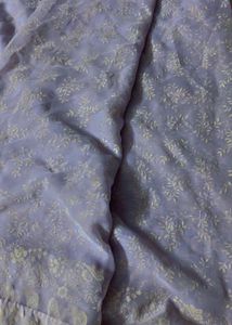 beautiful lavender saree